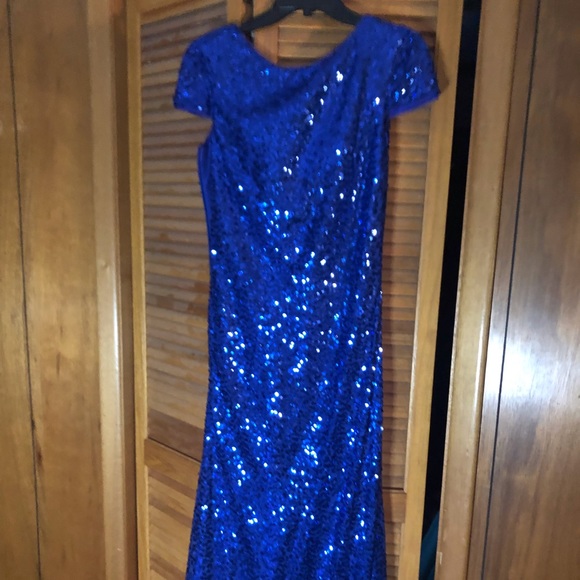 Handmade sequin prom gown - Picture 1 of 2